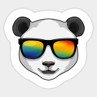 Panda with Sunglasses Sticker